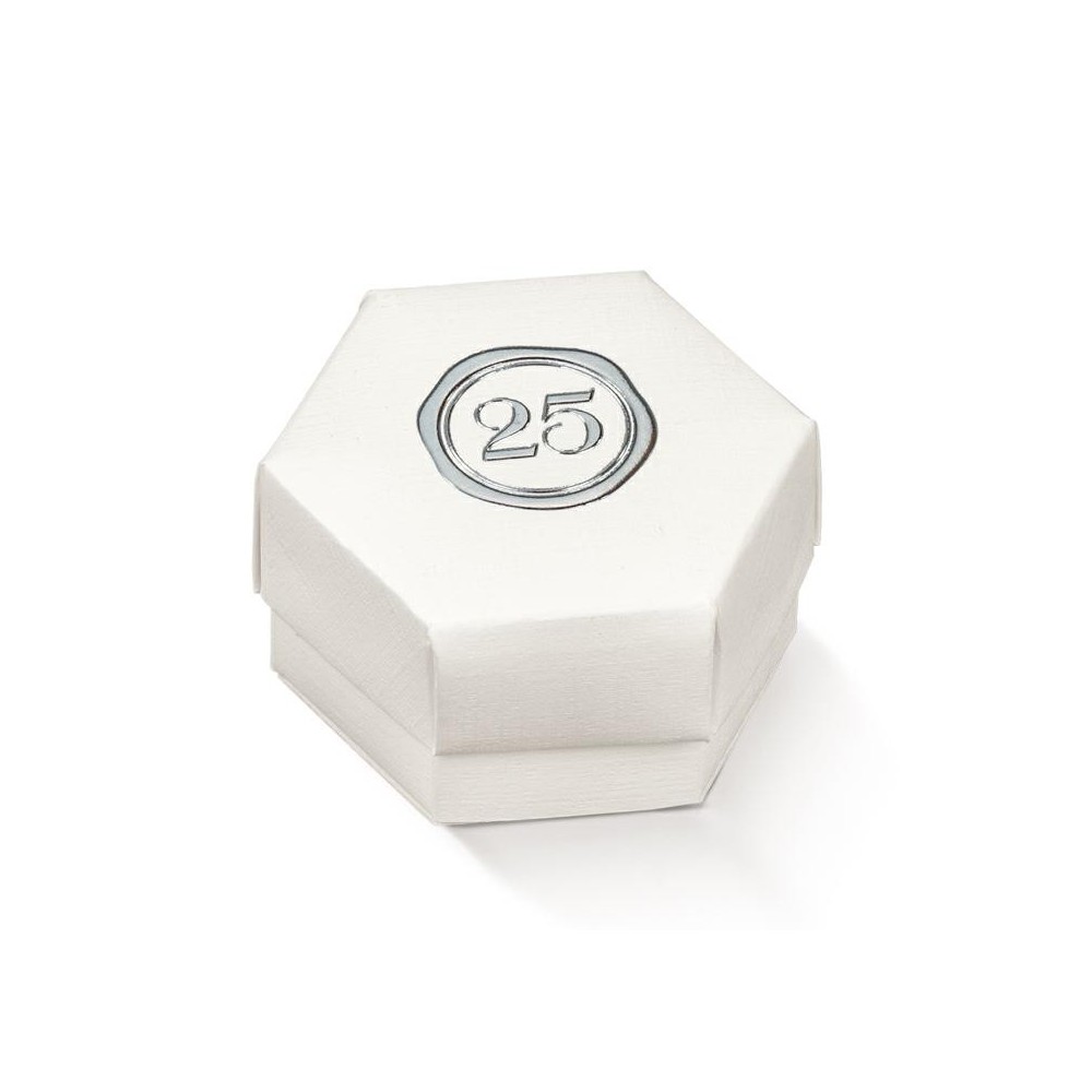 ESAGONO FC 60X40 25 FIBRA BIANCA